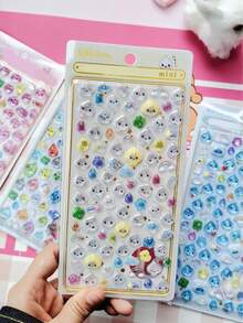 Những miếng dán 3D này có thiết kế giọt nước đáng yêu, mang lại cảm giác thư thái và giúp giảm căng thẳng. Họa tiết giọt nước dễ thương và hiệu ứng dập nổi 3D tạo nên cảm giác ba chiều bắt mắt! Chống thấm nước và chống tia UV, chúng rất thích hợp để sử dụng trên nhật ký thư giãn, nhật ký tâm trạng hoặc thiệp giảm căng thẳng tự làm, giúp giảm bớt áp lực hàng ngày! - Nhiều màu - Xem 12