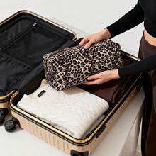 Hair Tools Travel Bag Compatible With Dyson Airwrap Cute Floral Travel Case For Shark Flexstyle Hair Tools Organizer - Checkered LiningPink Floral - View 7