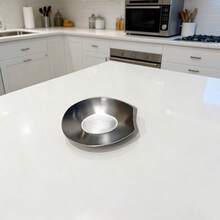 1-2 cái giá đỡ muỗng bằng thép không gỉ, dùng để giữ dụng cụ nhà bếp, giữ cho mặt bàn, bếp hoặc khu pha cà phê gọn gàng, phụ kiện nhà bếp, giá đựng dao kéo (Màu bạc) - Bạc - Xem 6