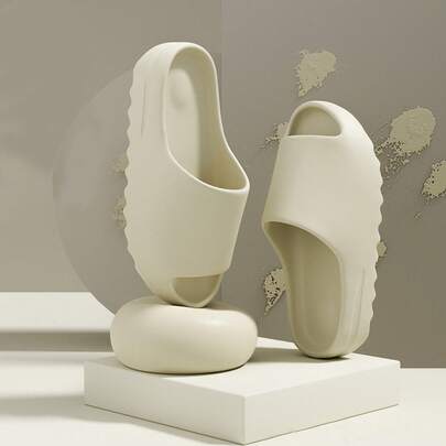 男士运动拖鞋，女士休闲透气沙滩凉鞋，厚底云朵拖鞋，柔软防滑家居拖鞋