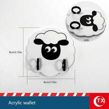 TX 1 hộp đựng thiệp quà tặng Eid Al-Adha bằng acrylic, in hình chú cừu hoạt hình và lời chúc mừng lễ hội bằng tiếng Ả Rập, hộp đựng tiền sáng tạo để tặng tiền mặt trong dịp lễ (quà Eid Al-Adha). - Nhiều màu - Xem 19
