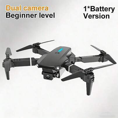 Drone, E88 Dual Camera+Optical Flow Hover, Simple And Easy To Control, Preferred For Home Entertainment Drones, Halloween And Christmas Gifts