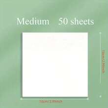 4 Packs, 200 Sheets Total Transparent Memo Notes, Student Reminder Stickers Can Be Used As Bookmarks - one-size - View 6