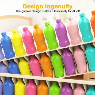 1 套 - 迷你彩色瓶子配对游戏，趣味猜瓶子挑战，情人节、新年、派对或生日的理想礼物，包含彩色瓶子和盒子，可在假期、派对和旅行期间与家人、朋友和团体一起玩，为您的娱乐时光增添乐趣。