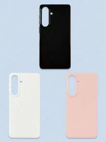 3件裝經典亮面糖果色果凍手機殼，相容 Apple 17、AIR、17PRO、17PROMAX、16promax、16E、17E、14/13、12、11 Pro Max、XS Max、X、XR、8、7、6S、Plus、Mini、GalaxyA13 5G S21 FE5G A15 A21S A34 A12 S21 S25 S26 及其他機型，防震手機殼，適合作為女友、男友或自己的生日禮物 - 彩色 - 查看 51