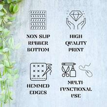 Guitar Cat In Floral Spotlight Desk Mat, Gaming Mouse Pad, Large Mousepad, Keyboard Mat MTG Desk Pad For Work Game Office Home XL - 查看 11