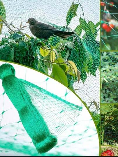 Heavy Duty Anti-Bird Netting For Garden, Protect Fruits And Vegetables, Plastic Mesh Fencing For Birds, Deer, Squirrels And Other Animals
