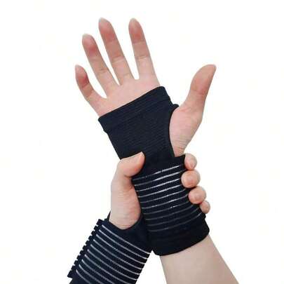 2 Pack Wrist Brace, Compression Wrist Support Splint For Women Men, Adjustable Wrist Strap Compression Wraps Fit Right Left Hand For Fitness, Carpal Tunnel Arthritis, Tendonitis, Wrist Pain
