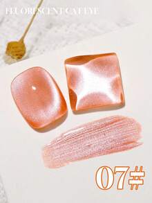 Miss Leia 15ml 糖果螢光水晶貓眼凝膠指甲油，彩色凝膠透明塗層，適合初學者美甲，UV LED 固化，可浸泡半永久，適用於沙龍美甲套組、DIY、女性節日派對禮物，美甲用品 - 彩色 - 查看 12