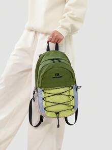 Set Ransel Fungsional City Explorer 4 Warna | Abu-abu, Merah Muda, Kuning, dan Hitam, Cocok untuk Berbagai Skenario Perjalanan, Estetika, Sistem Tali Elastis * Sekat Multi-Kompartemen, Satu Set Perlengkapan Mencakup Semua Skenario Perjalanan Kampus dan Luar Ruangan. Resleting Geser Dua Arah yang Halus, Desain Tali Anyaman Atas untuk Mengurangi Tekanan pada Tali Bahu - MultiWarna - View 7