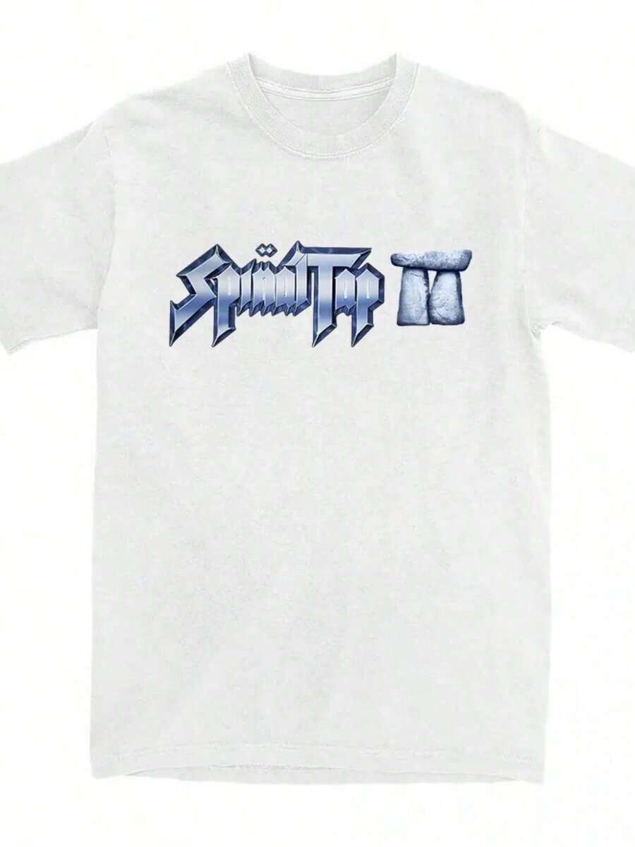 2026 100% Cotton O-Neck Short Sleeve T-Shirt, Slushy Noobz Letter Graphic Print, Casual Fashion Loose Top, Plus Size Up To 6XL, Spring Summer Daily Streetwear Outfit - 白色 3 - 查看 1