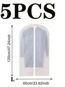 10/5/1 túi đựng quần áo trong suốt, 4 kích cỡ, túi đựng vest có khóa kéo, túi bọc váy, túi bảo quản quần áo trong suốt - Bảo vệ và sắp xếp tủ quần áo của bạn - Nhiều màu - Xem 15