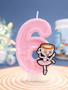 Delicate Melting Brain Candle, DIY Puzzle Monster Abstract Candle, Party Favors, Cake And Dessert Decorative Candles, Anniversary Number Candles - Multicolor - View 9
