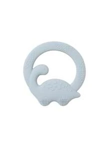 1 pieza Mordedor de silicona para bebé con forma de dinosaurio, adecuado para la dentición, masticación y juego diario de infantes - Multicolor - Ver 50