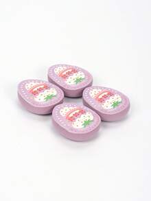 4pcs Cloud Makeup Sponges, Help Achieve Even And Smooth Foundation Application, Avoid Uneven Makeup. Can Be Used For Stippling Or Tapping To Create A Natural, Lightweight And Breathable Makeup Look. Latex-Free Dry And Wet Dual-Use Makeup Sponge, Suitable For All Skin Types. - Multicolor - View 13