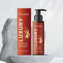 OceAura Firming Body Oil - Deeply Moisturizes And Locks In Moisture, Improves Skin Elasticity And Maintains Firmness, Smooth Skin And Long-Lasting Comfort, Fresh Fragrance, Daily Skin Care, Suitable For Whole Body Use - 無味 - 查看 12