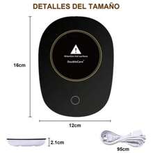 Calentador de Tazas Eléctrico con Sensor Inteligente, Placa Calentadora de Café 16W, Mantiene Calor para Café, Té y Leche, Uso en Oficina y Hogar (Sin Taza) - Negro - Ver 10