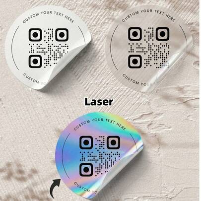 1-100 Nhãn cá nhân hóa hoặc nhãn dán tùy chỉnh, có sẵn ở dạng hình tròn, có thể được tùy chỉnh với ngày tháng cụ thể và mã QR. Được làm từ chất liệu PVC bền, những nhãn dán này chống thấm nước và chống dầu. Tùy chọn hiệu ứng óng ánh ba chiều cũng có sẵn, cho phép bạn tạo ra những sản phẩm thực sự độc đáo.