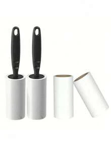 240 Sheets Pet Hair Remover Sticky Lint Roller Refill Sheets, Reusable Dust Cleaning Sticky Paper - A - View 7