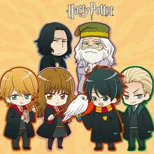 Harry Potter Marcapáginas de metal hueco de los personajes Harry, Hermione, Ron, Malfoy, regalo de cumpleaños de papelería, accesorios de lectura, regalo de San Valentín interesante para compañeros de clase, maestros y amigos - Multicolor - Ver 7
