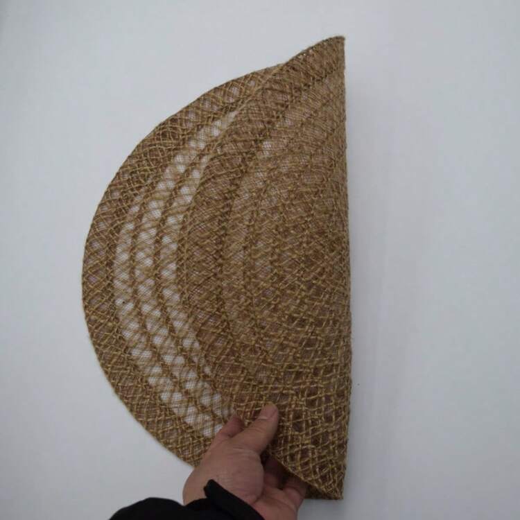 Bộ 4/6 tấm lót bàn ăn phong cách Bohemian, tấm lót bàn tròn dệt màu trơn, trang trí bàn ăn, trang trí nhà cửa, trang trí nội thất. - Màu nâu  Mocha - Xem 10