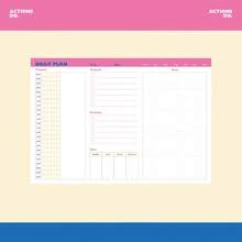 日期规划记事本套装，包含每日计划表、每周计划表、每月计划表和7天习惯追踪表，共30张，可撕取式桌面记事本，书写流畅，适用于待办事项清单、学习计划、办公笔记、目标设定和日常时间管理。 - Planner - 查看 8