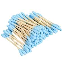 200/100/10 unidades de cotonetes de ponta dupla, pontas espirais coloridas, multiuso para limpeza de ouvidos e remoção de maquiagem, ferramentas de beleza e cosméticos - Multicolorido - Ver 11