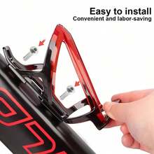1 Set Road Bike Water Bottle Cage, PC Ombre Color Drink Holder, Lightweight Bicycle Water Bottle Rack, Cycling Accessories - Multicolor - View 7