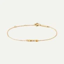 Elegante y refinada pulsera de mujer de plata de ley 925 con circonita cúbica arcoíris - Pulsera de - Ver 9