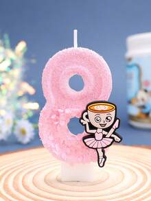 Delicate Melting Brain Candle, DIY Puzzle Monster Abstract Candle, Party Favors, Cake And Dessert Decorative Candles, Anniversary Number Candles - Multicolor - View 16