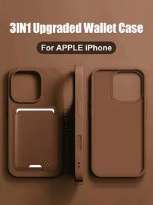 Màu nâu đậm + đế hút chân không + ngăn đựng thẻ