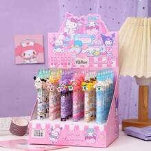 SANRIO [Sản phẩm bán chạy nhất] 36 bút bi kẹp dễ thương, mực đen 0.5mm, viết trơn tru, văn phòng phẩm & đồ dùng văn phòng, quà tặng đặc biệt, mùa tựu trường. - Nhiều màu - Xem 1