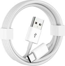 Car Carplay 17/16/15,16/15 Plus17/16/15 Pro 17/16/15Pro ,USB A To USB C Carplay USB C Cord, USB C 10th, Car Cord 3FT (White) - View 1