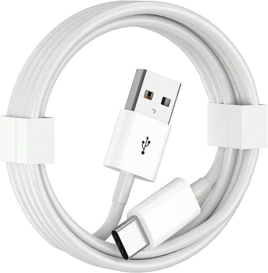 Car Carplay 17/16/15,16/15 Plus17/16/15 Pro 17/16/15Pro ,USB A To USB C Carplay USB C Cord, USB C 10th, Car Cord 3FT (White) - View 1