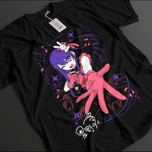 Oshi No Ko Shirt Ai Hoshino Tshirt Aqua T-Shirt Kana Arima Top Ruby Anime Tee - Black - View 8