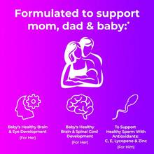 ONE A DAY Men's & Women's Pre-Pregnancy Multivitamin Softgel Including Vitamins A, Vitamin C, Vitamin D, B6, B12, Folic Acid & More, 30+30 Count, Supplement For Before, During, And Postnatal - 60 cái (Gói 1) - Xem 2