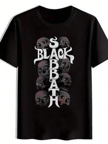 Men Outdoor Tees & Tanks - Black - View 1