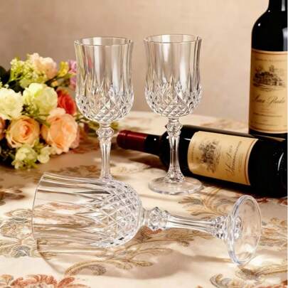 Ly sâm panh cổ điển, ly chắc chắn, ly nước ép, ly sâm panh trong suốt, ly sâm panh không vỡ, thích hợp cho các bữa tiệc, đám cưới và các sự kiện lớn. Cần thiết cho mùa tựu trường. Cũng thích hợp cho đám cưới, tiệc tùng, lễ kỷ niệm ngoài trời, ly ăn mừng trận đấu bóng đá, ly ăn mừng khi xem trận đấu thể thao.