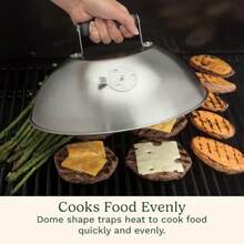 Cuisinart Bonus 12.25" Melting Dome and Wire Rack - Cpula de fusin con estante de alambre 311 cm - Ver 5