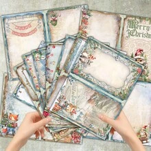 36 Sheets A5 Cute Animal Squirrel Scrapbooking Papers, Suitable For Bullet Journals, Scrapbooks, Cards And Crafts - Rectangle - View 6