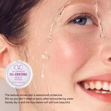 Polvo de fijación ligero, control de aceite, de larga duración, acabado mate, aspecto natural sin maquillaje, apto para todo tipo de pieles - 1# - Ver 6