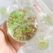绿芽手工捏捏乐麦芽糖质感慢回弹减压玩具超柔软不粘手绿芽球减压神器成人学生男女发泄捏捏乐仿真软橡胶手工球 - 彩色 - 查看 13