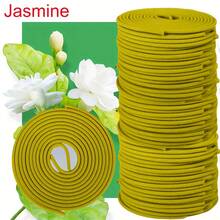 68/92pcs Jasmine Spiral Incense Discs, Fragrant For Summer, Suitable For Outdoor, Party, Reading, Meditation, Essential Home Decor For Summer, Uplifting Mood, Fresh Air - Jasmine Incense - View 2