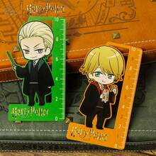 Harry Potter Marcapáginas de metal hueco de los personajes Harry, Hermione, Ron, Malfoy, regalo de cumpleaños de papelería, accesorios de lectura, regalo de San Valentín interesante para compañeros de clase, maestros y amigos - Multicolor - Ver 3