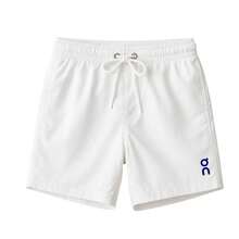 Sports Shorts Made Of Lightweight Stretchy Elastane Tactel, Dry Fit, Suitable For Football, Running, And Cycling. - trắng - Xem 1