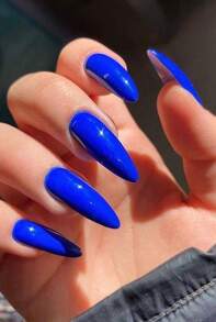 COSMI MILANO 8ML GEL EFFECT NAIL POLISH MADE IN UK, MOISTURIZING AND NOURISHING NAIL TREATMENT, PROFESSIONAL SALON GLOSSY FINISH, HARMLESS FORMULA AND ELEGANT NAIL CARE - BLU NOTTE 262 - Xem 3