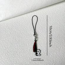 1/2pcs Cute Bear Kitchen Decor Phone Charm, Phone Accessory Pendant, Holiday Decoration, Elegant USB Charm Suitable For Smartphones - Multicolor - View 3