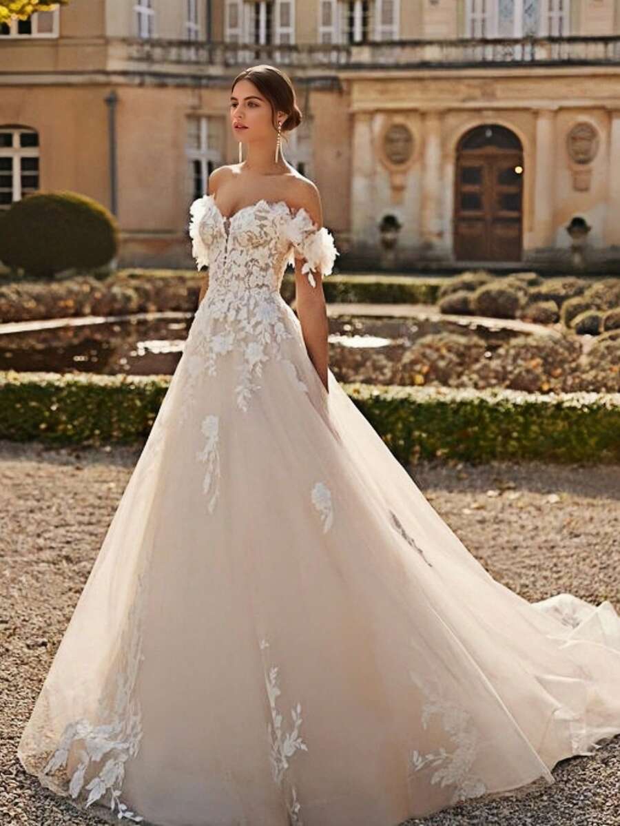 Vestidos de novia - Blanco - Ver 1