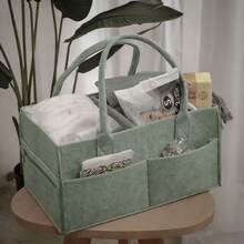 Túi đựng đồ cho mẹ bằng vải nỉ, túi đựng tã đa năng bằng vải nỉ dùng để đựng tã và đồ dùng cho bé. - Nhiều màu - Xem 10