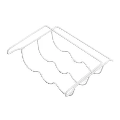 Wijnrek voor in de koelkast, geurloos, sterk draagvermogen, gepolijst, glanzend, verdikt metalen materiaal.